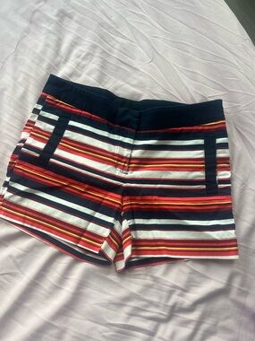 Cynthia Rowley striped shorts 🧡